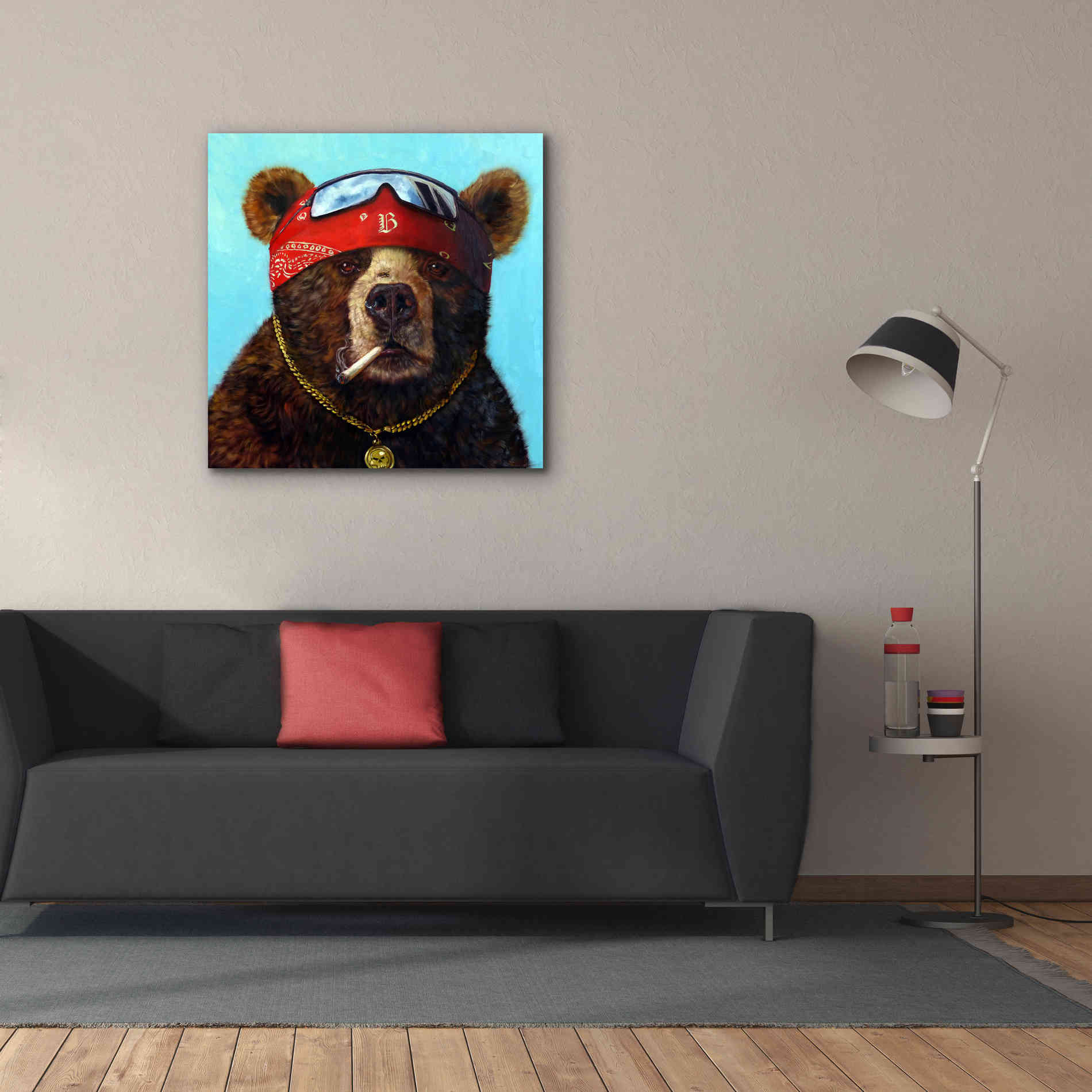'Half Baked' by Lucia Heffernan, Canvas Wall Art,37x37