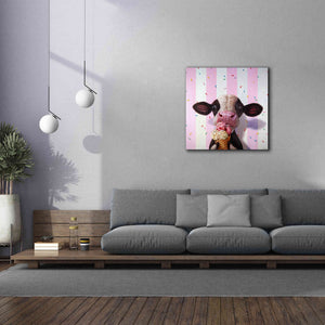 'Mooo-Licious' by Lucia Heffernan, Canvas Wall Art,37x37