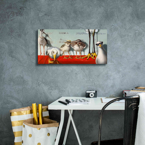 Image of 'Hampton Chicks' by Lucia Heffernan, Canvas Wall Art,24x12
