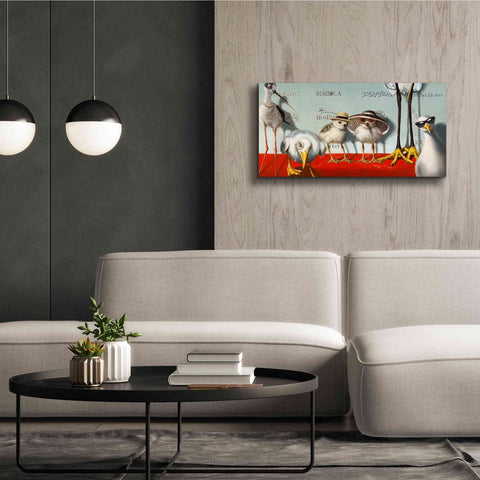Image of 'Hampton Chicks' by Lucia Heffernan, Canvas Wall Art,40x20