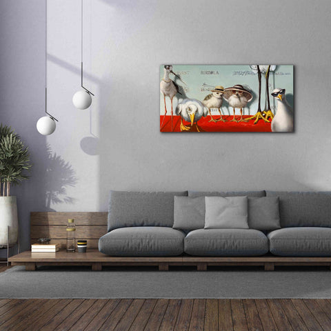Image of 'Hampton Chicks' by Lucia Heffernan, Canvas Wall Art,60x30
