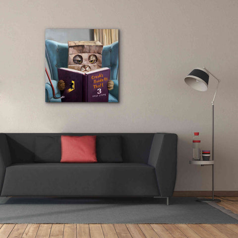 Image of 'Cat Burglar 2' by Lucia Heffernan, Canvas Wall Art,37x37