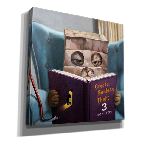 Image of 'Cat Burglar 2' by Lucia Heffernan, Canvas Wall Art