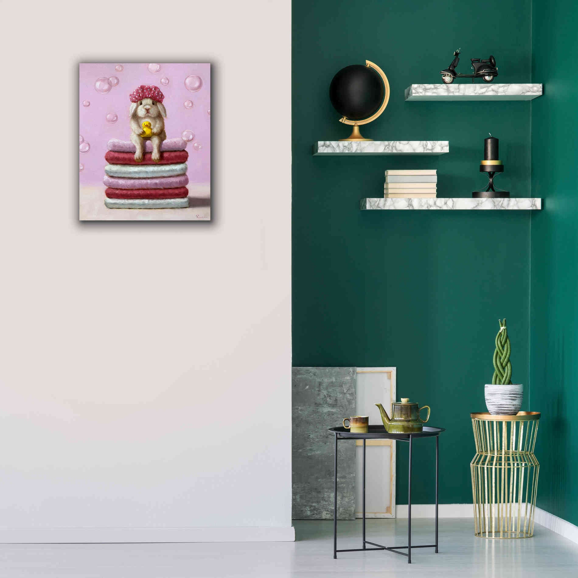 'Bath Day' by Lucia Heffernan, Canvas Wall Art,20x24