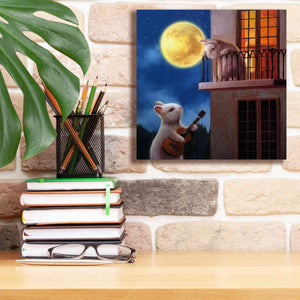 'Moonlight Serenade' by Lucia Heffernan, Canvas Wall Art,12x12