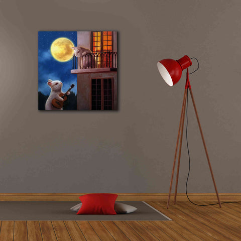 Image of 'Moonlight Serenade' by Lucia Heffernan, Canvas Wall Art,26x26