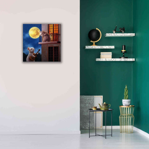 Image of 'Moonlight Serenade' by Lucia Heffernan, Canvas Wall Art,26x26