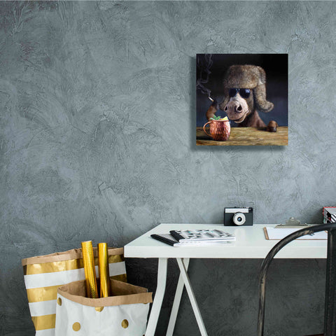 Image of 'Moscow Mule' by Lucia Heffernan, Canvas Wall Art,12x12