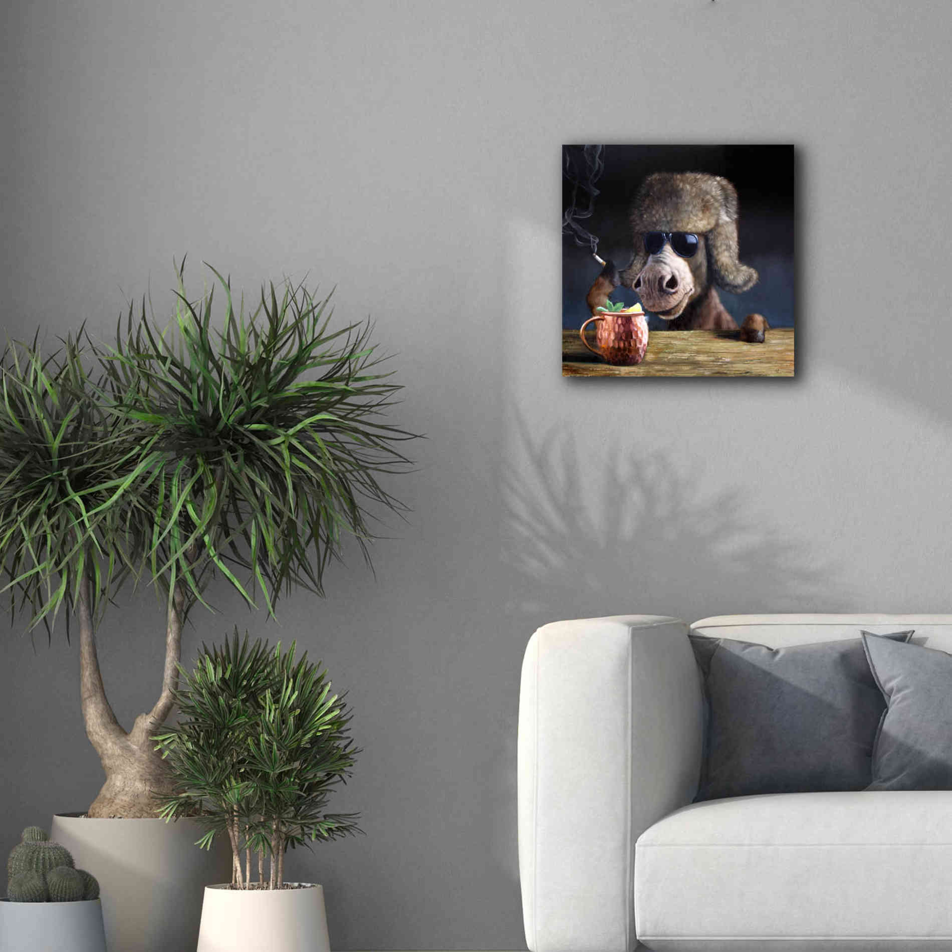 'Moscow Mule' by Lucia Heffernan, Canvas Wall Art,18x18