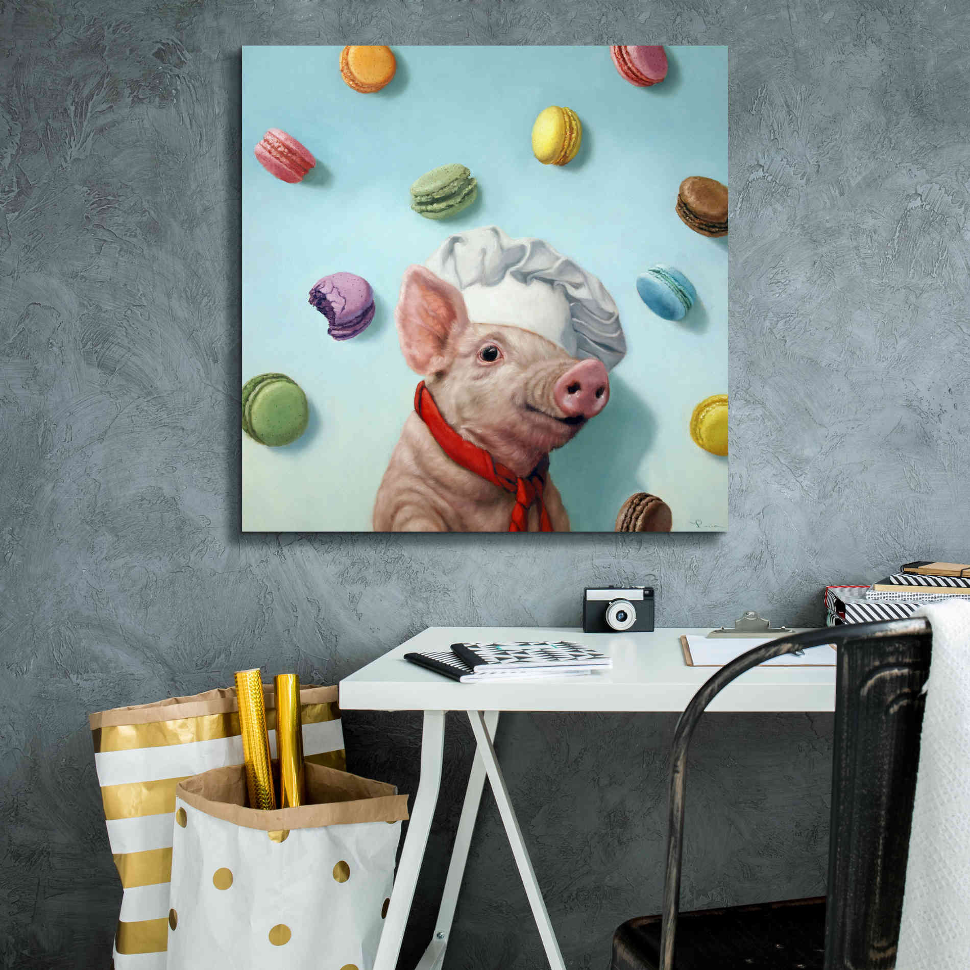 'Bakers Dream' by Lucia Heffernan, Canvas Wall Art,26x26