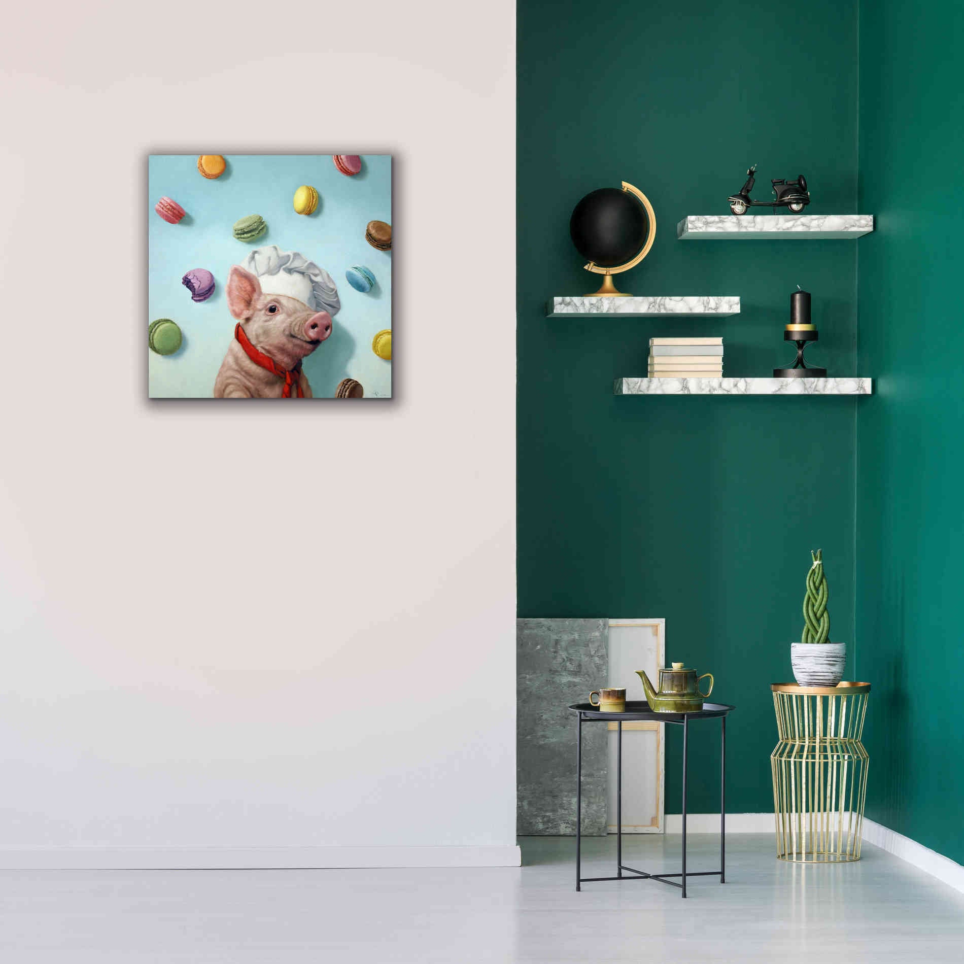 'Bakers Dream' by Lucia Heffernan, Canvas Wall Art,26x26