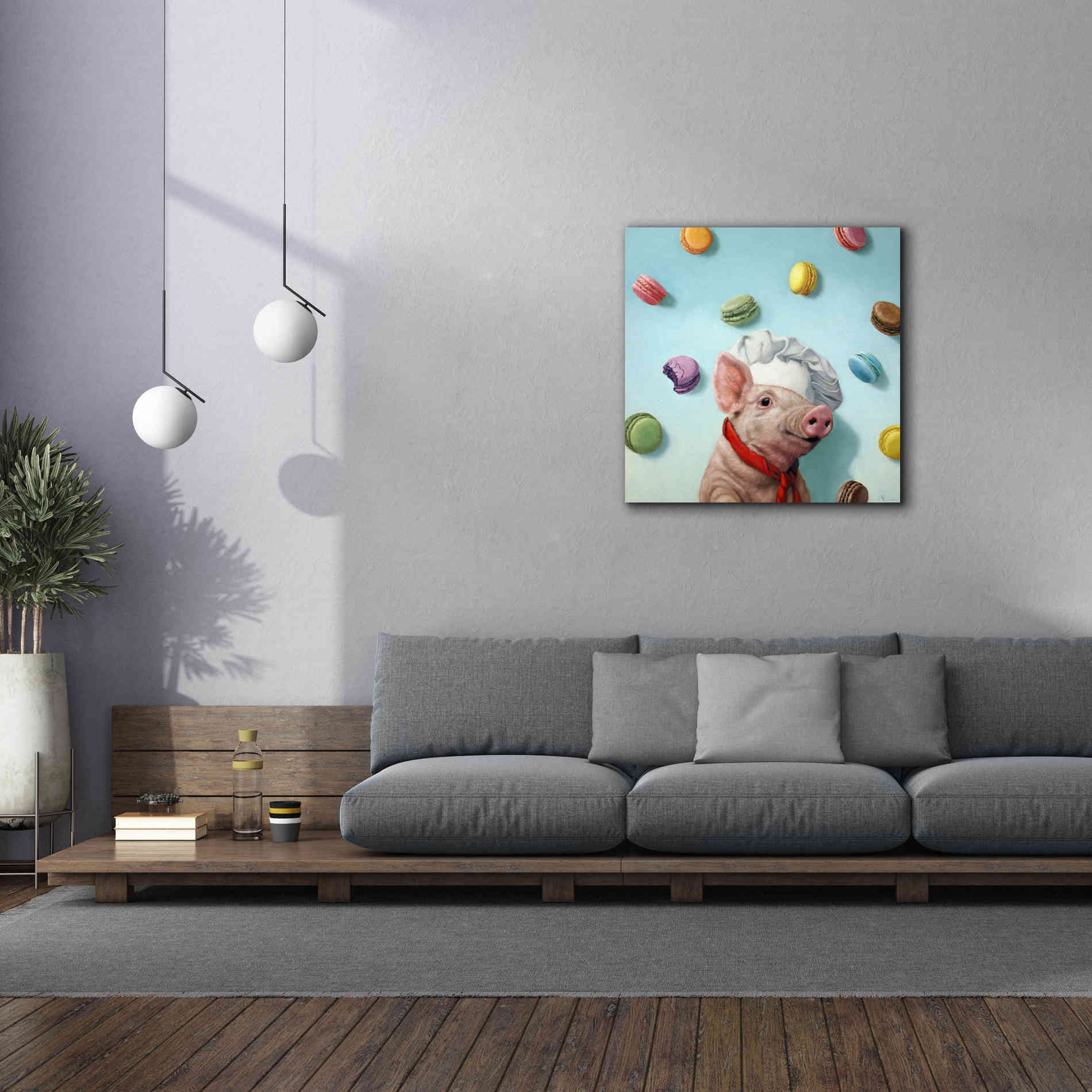 'Bakers Dream' by Lucia Heffernan, Canvas Wall Art,37x37