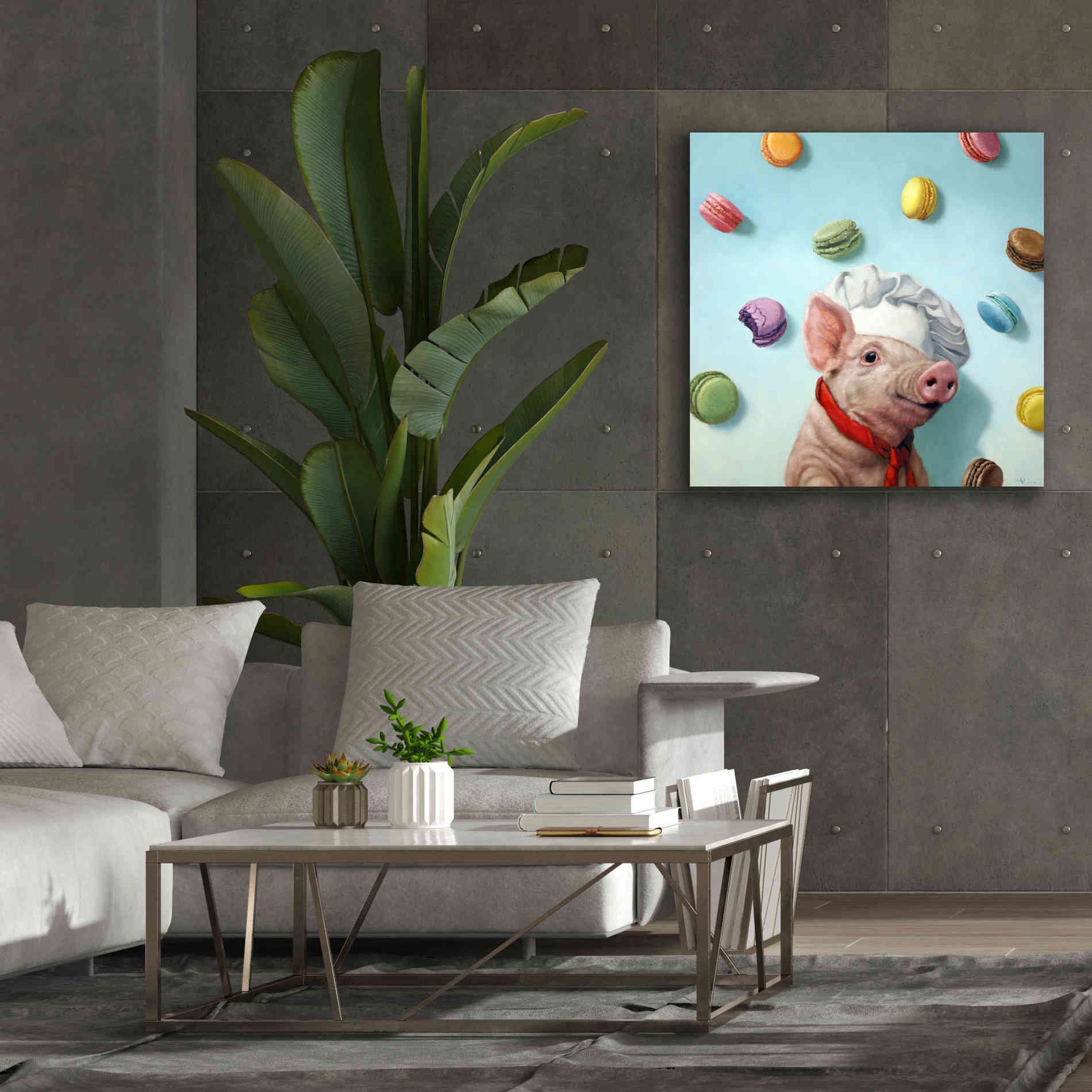'Bakers Dream' by Lucia Heffernan, Canvas Wall Art,37x37