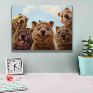 'Selfie Down Under No. 2' by Lucia Heffernan, Canvas Wall Art,16x12