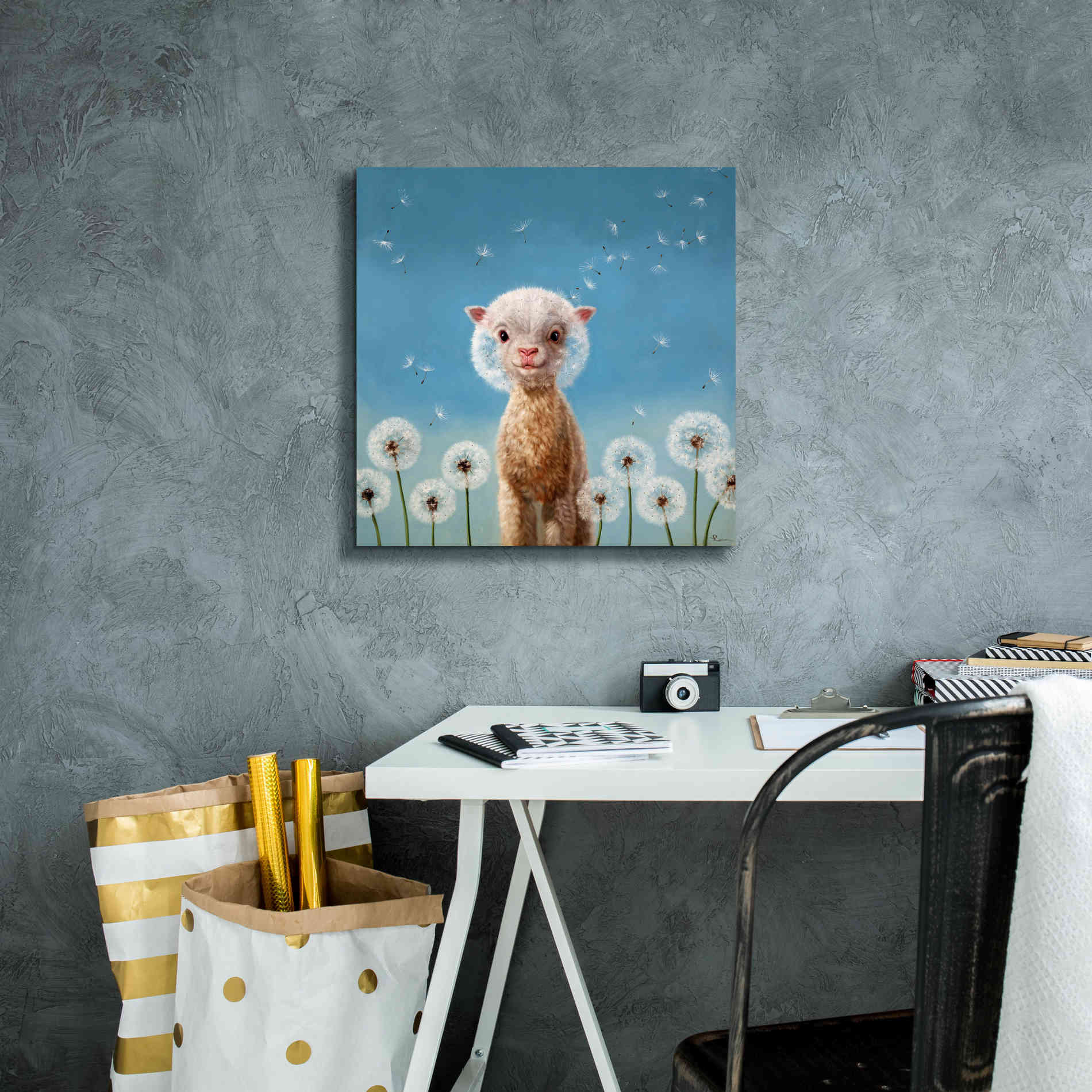 'Summer Wishes' by Lucia Heffernan, Canvas Wall Art,18x18