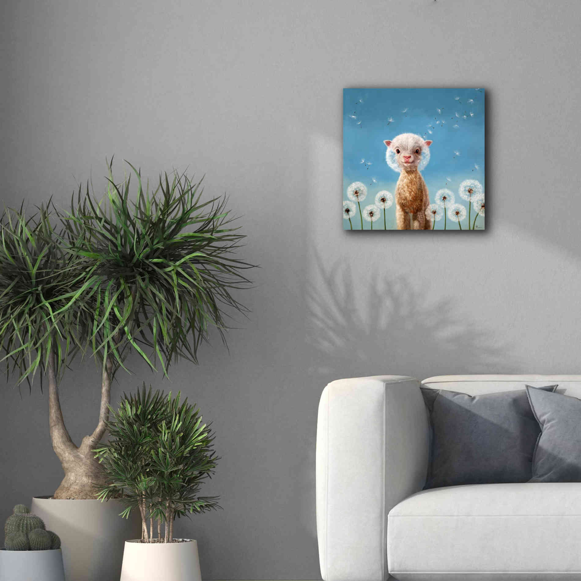 'Summer Wishes' by Lucia Heffernan, Canvas Wall Art,18x18