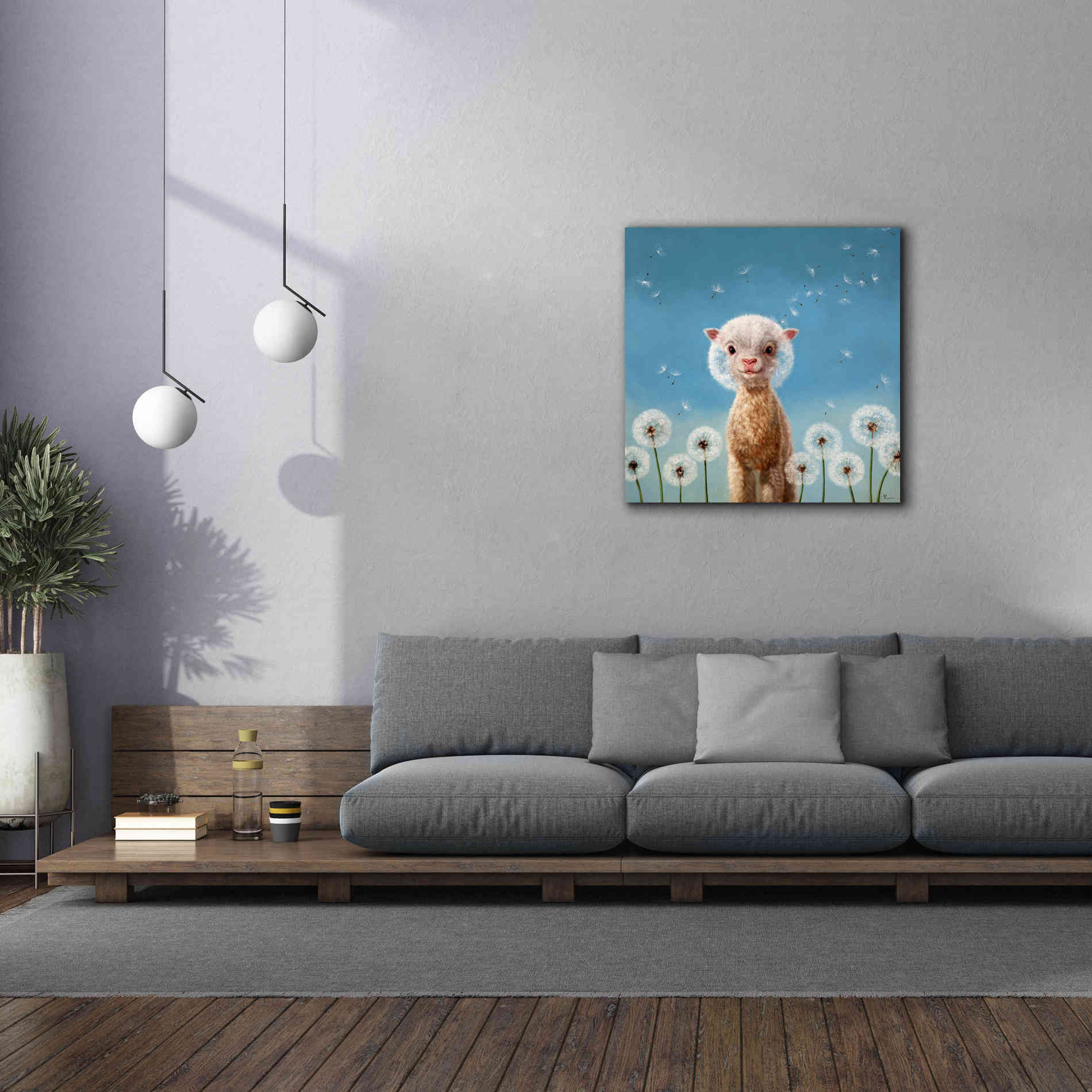 'Summer Wishes' by Lucia Heffernan, Canvas Wall Art,37x37