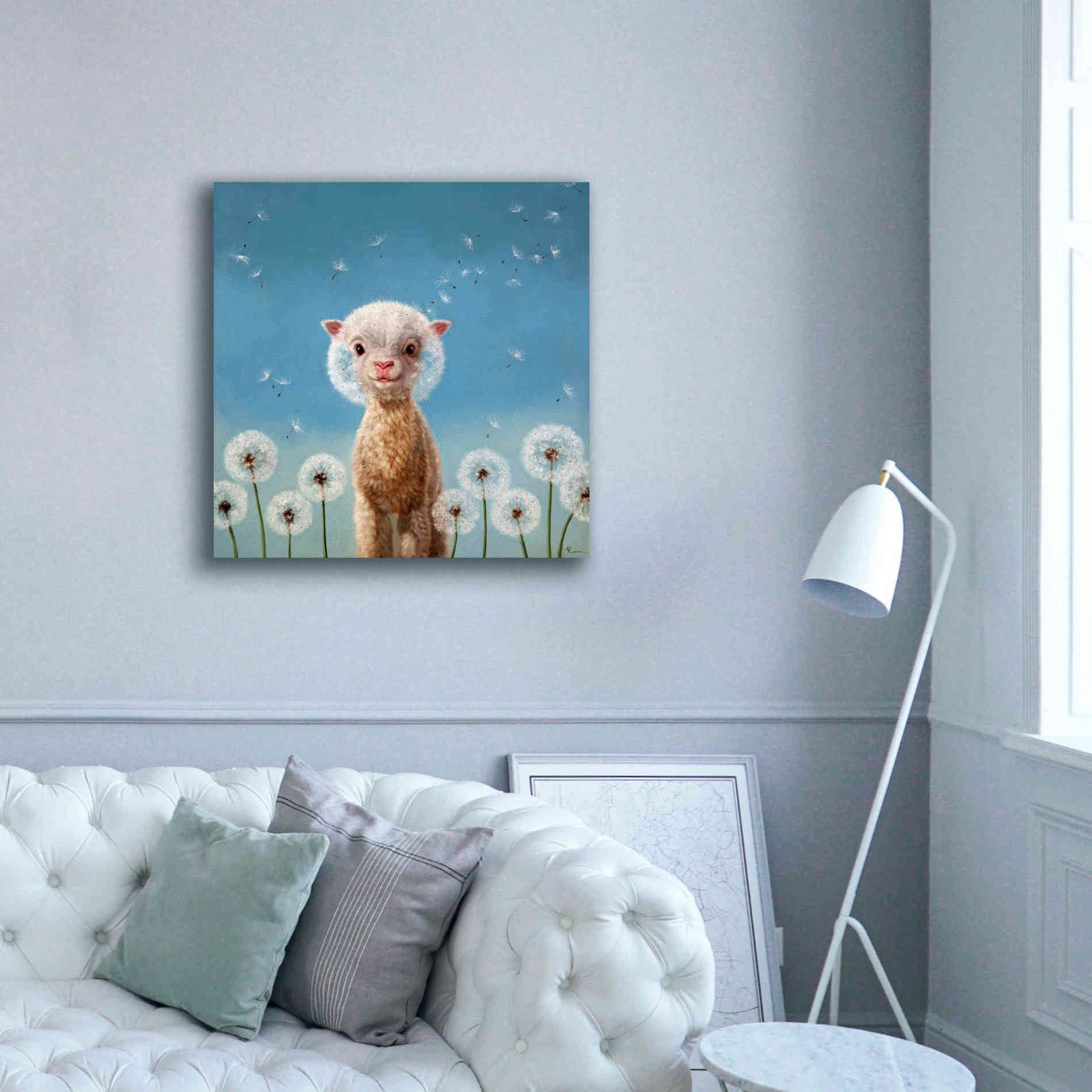 'Summer Wishes' by Lucia Heffernan, Canvas Wall Art,37x37