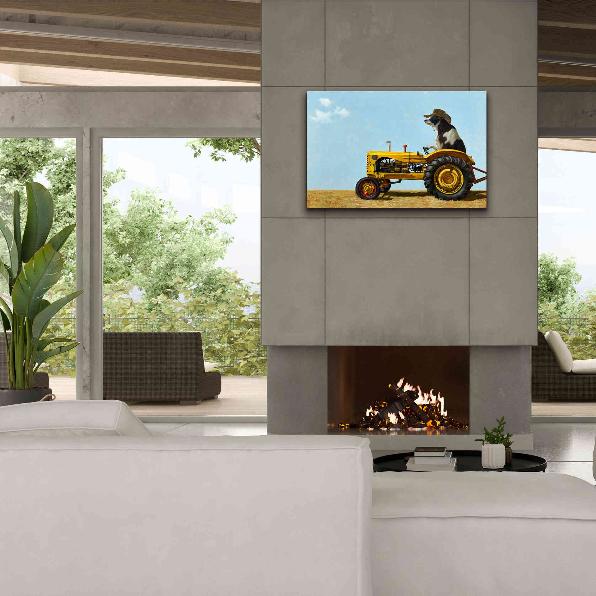 'Uncommon Cowboy' by Lucia Heffernan, Canvas Wall Art,40x26