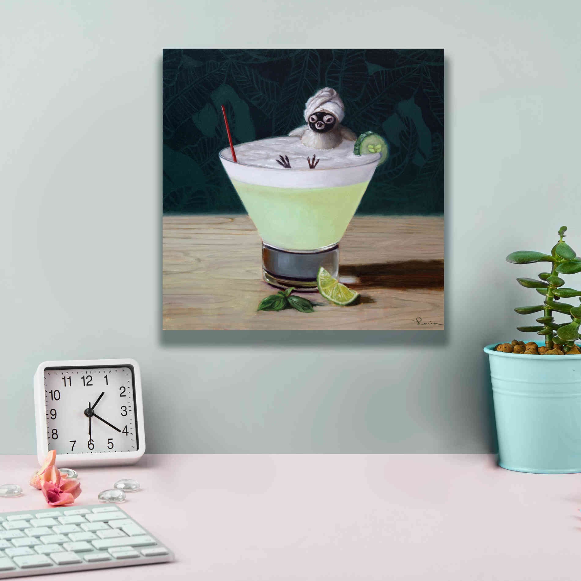 'Day Off' by Lucia Heffernan, Canvas Wall Art,12x12