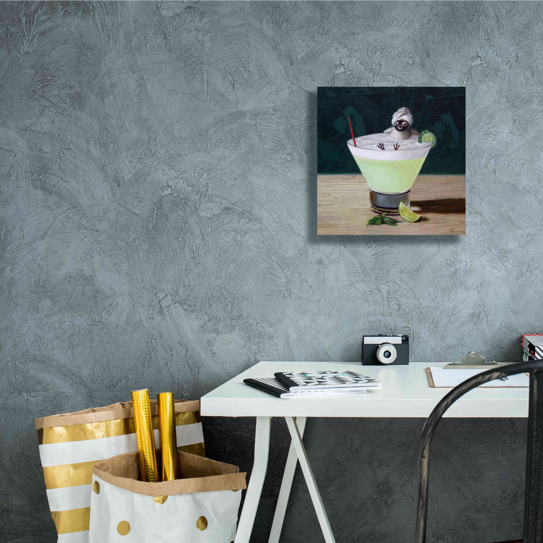 'Day Off' by Lucia Heffernan, Canvas Wall Art,12x12