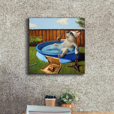 Image of 'When Human Is Away' by Lucia Heffernan, Canvas Wall Art,18x18