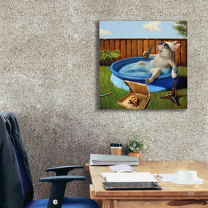 'When Human Is Away' by Lucia Heffernan, Canvas Wall Art,26x26