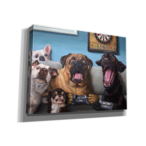 'Gamers' by Lucia Heffernan, Canvas Wall Art
