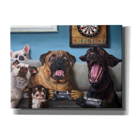 'Gamers' by Lucia Heffernan, Canvas Wall Art