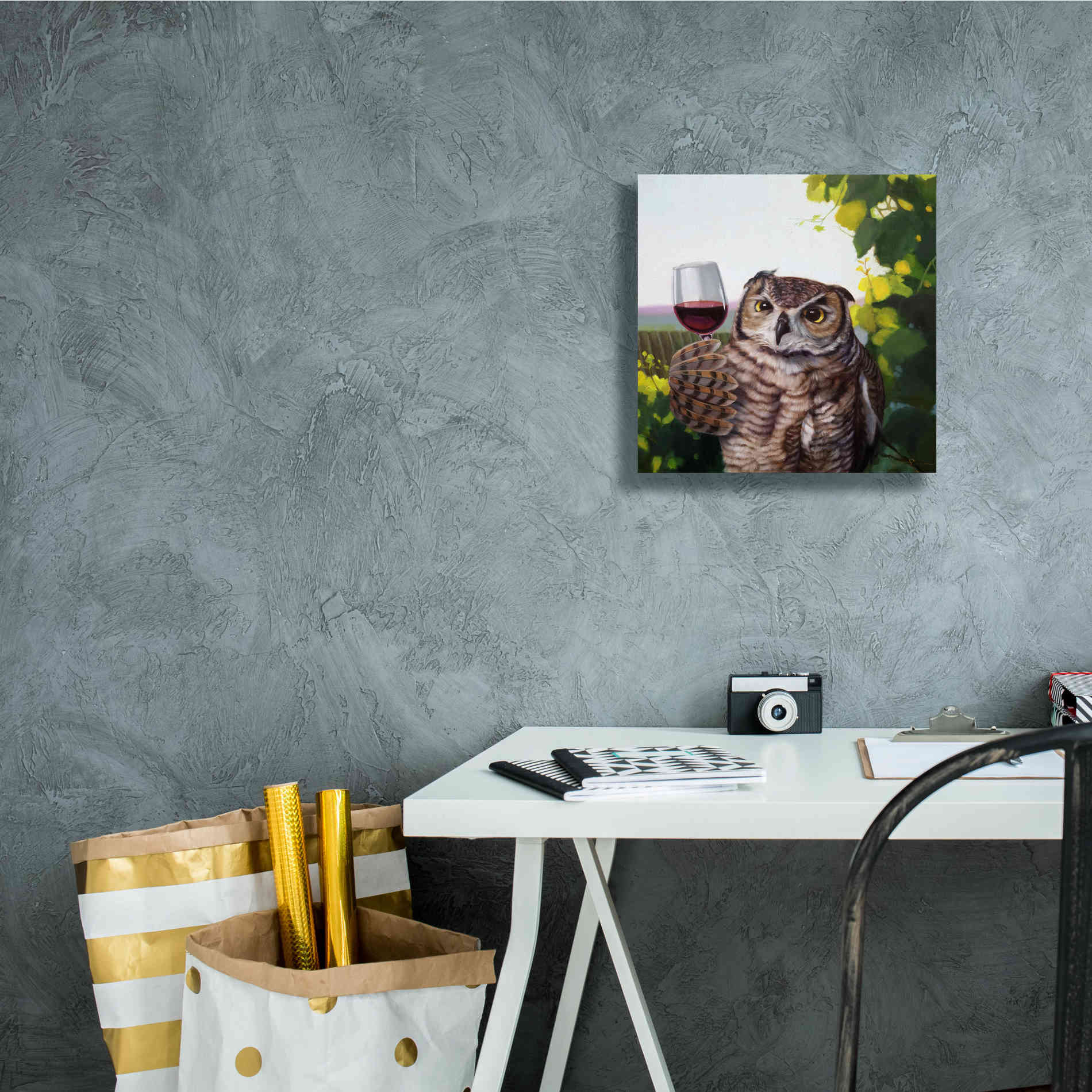 'The Connoisseur' by Lucia Heffernan, Canvas Wall Art,12x12