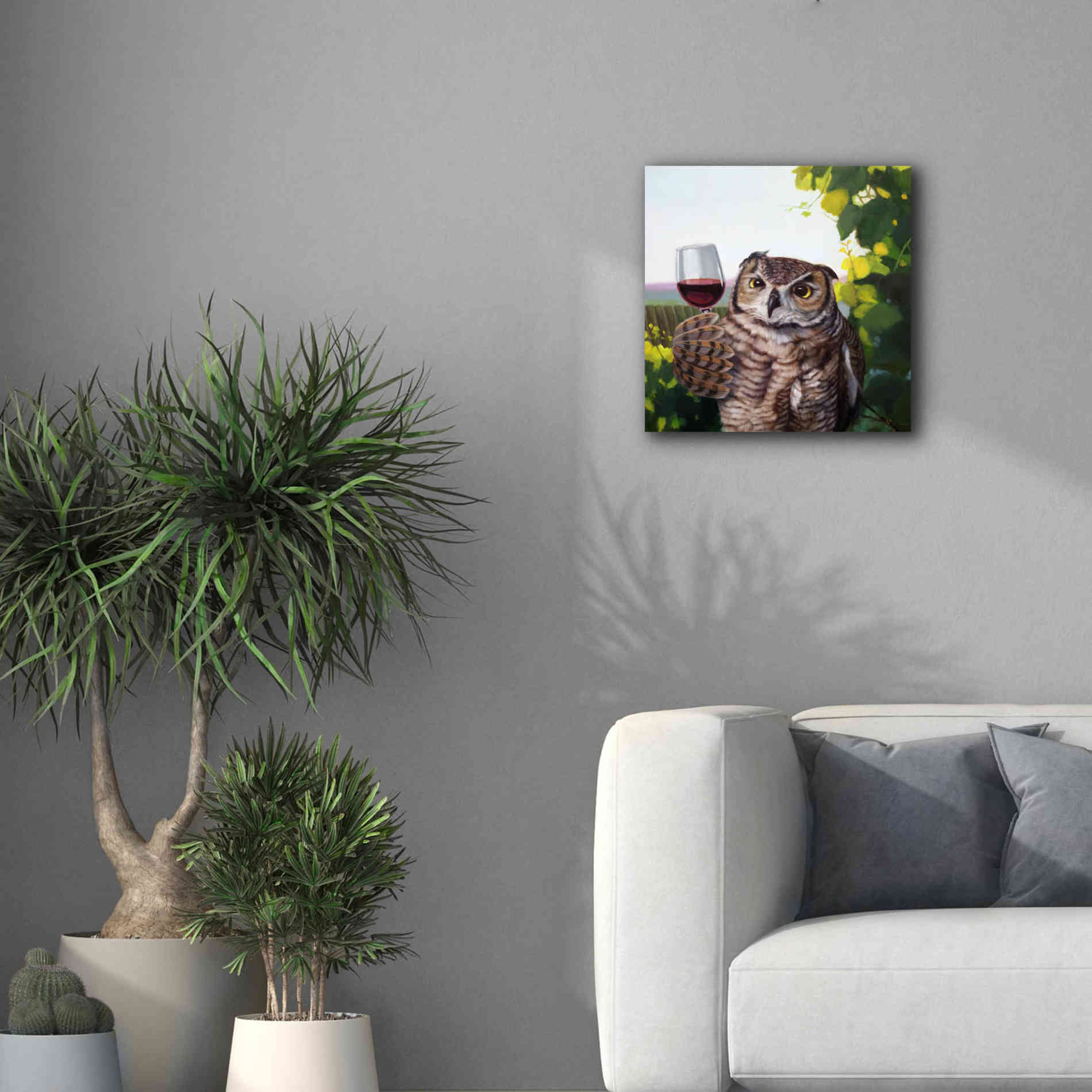 'The Connoisseur' by Lucia Heffernan, Canvas Wall Art,18x18