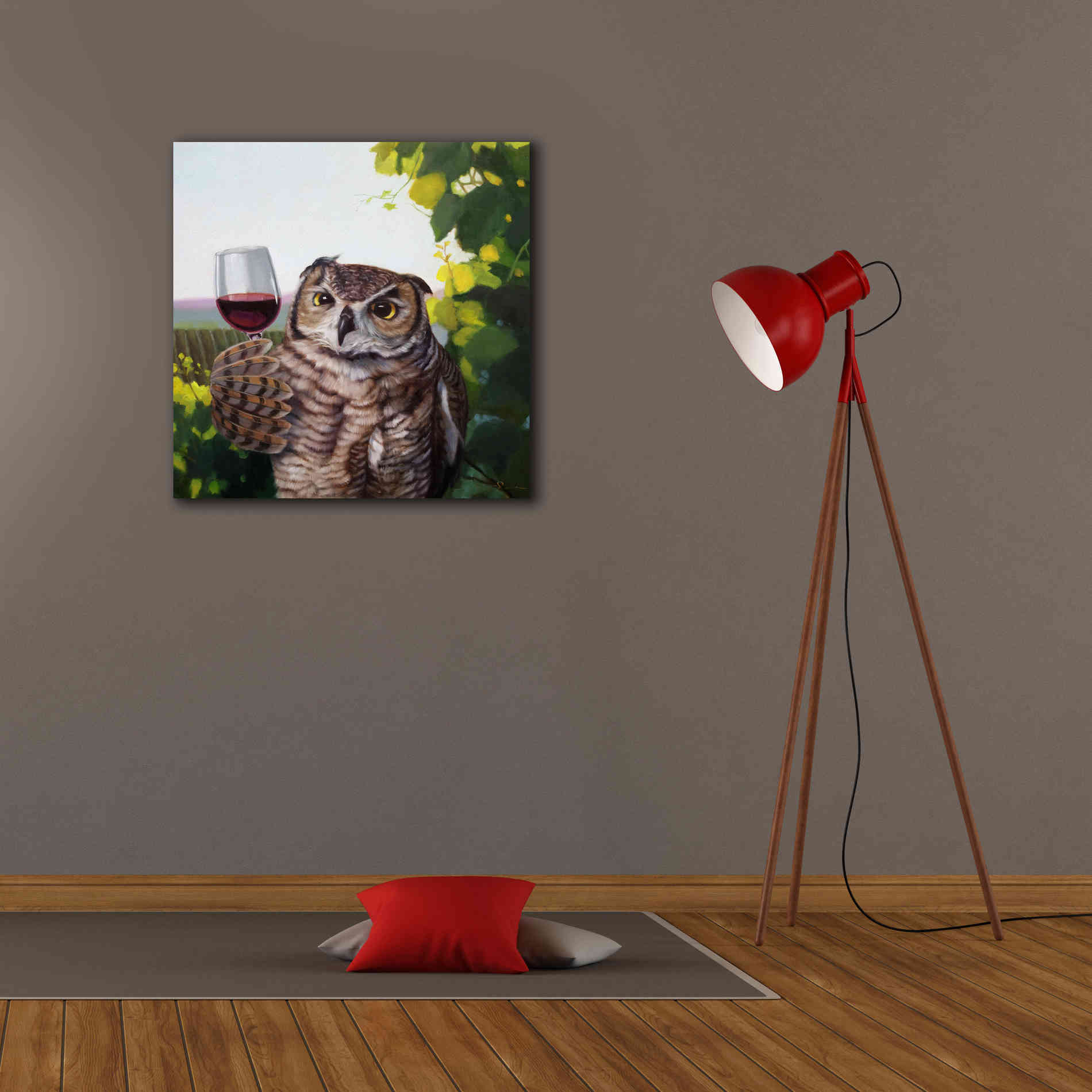 'The Connoisseur' by Lucia Heffernan, Canvas Wall Art,26x26