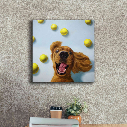 Image of 'Ball Boy' by Lucia Heffernan, Canvas Wall Art,18x18