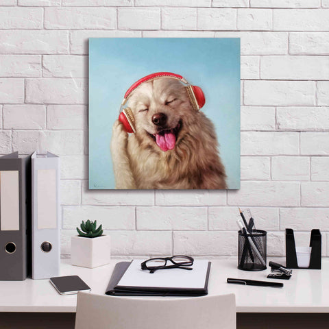 Image of 'Woof Jam' by Lucia Heffernan, Canvas Wall Art,18x18