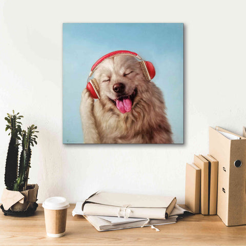 Image of 'Woof Jam' by Lucia Heffernan, Canvas Wall Art,18x18