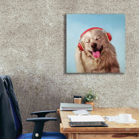 Image of 'Woof Jam' by Lucia Heffernan, Canvas Wall Art,26x26