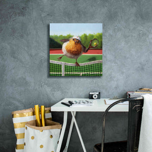 'Round Robin' by Lucia Heffernan, Canvas Wall Art,18x18