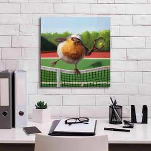 'Round Robin' by Lucia Heffernan, Canvas Wall Art,18x18