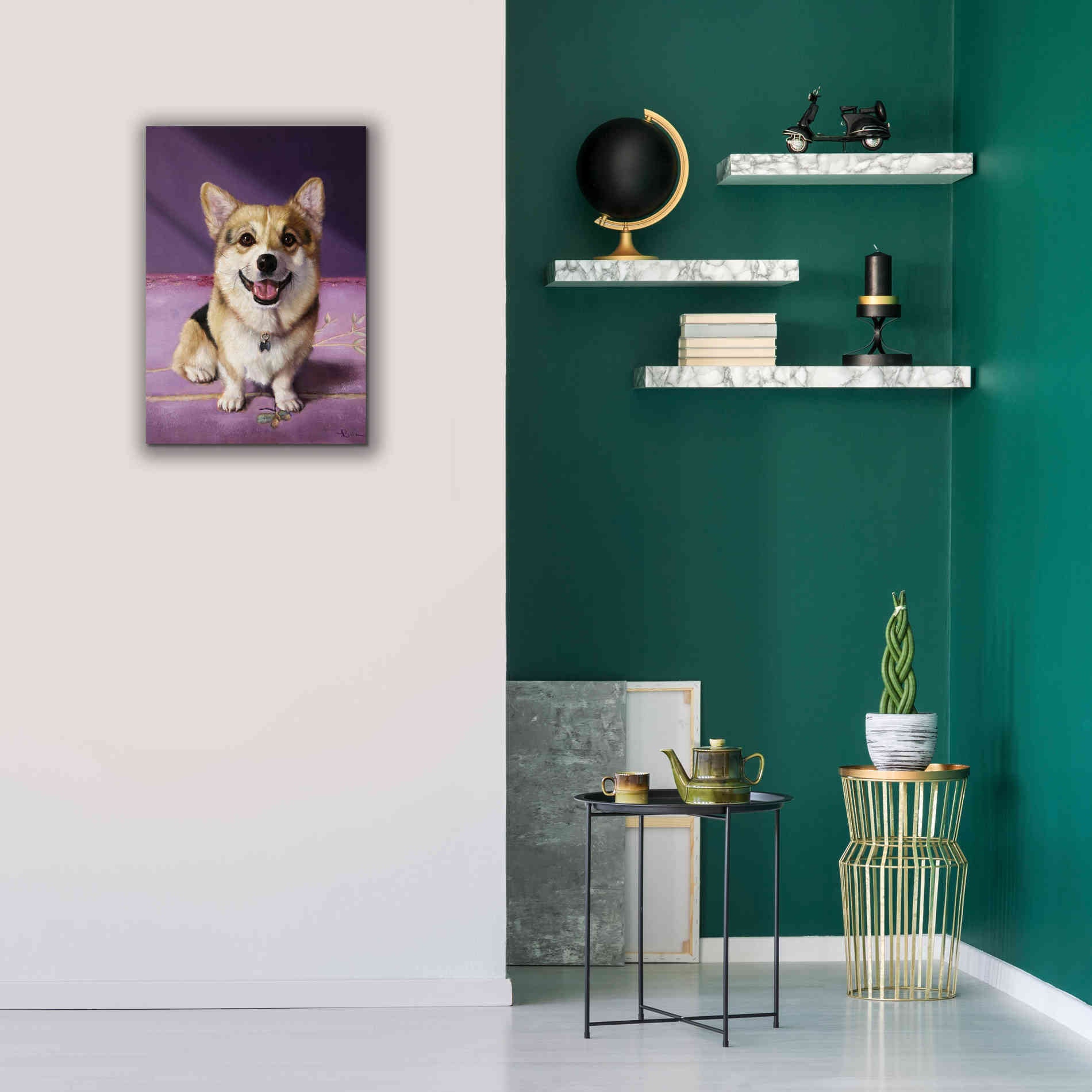 'Winnie' by Lucia Heffernan, Canvas Wall Art,18x26