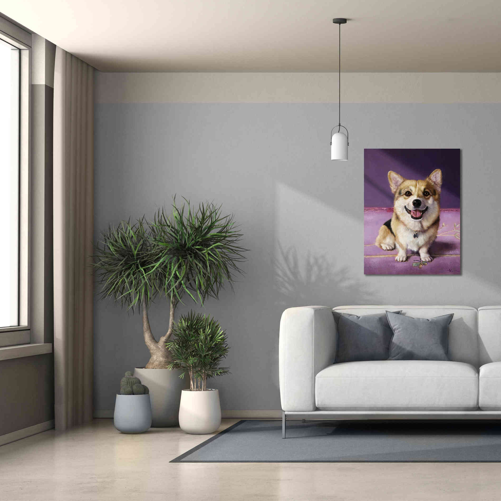'Winnie' by Lucia Heffernan, Canvas Wall Art,26x34