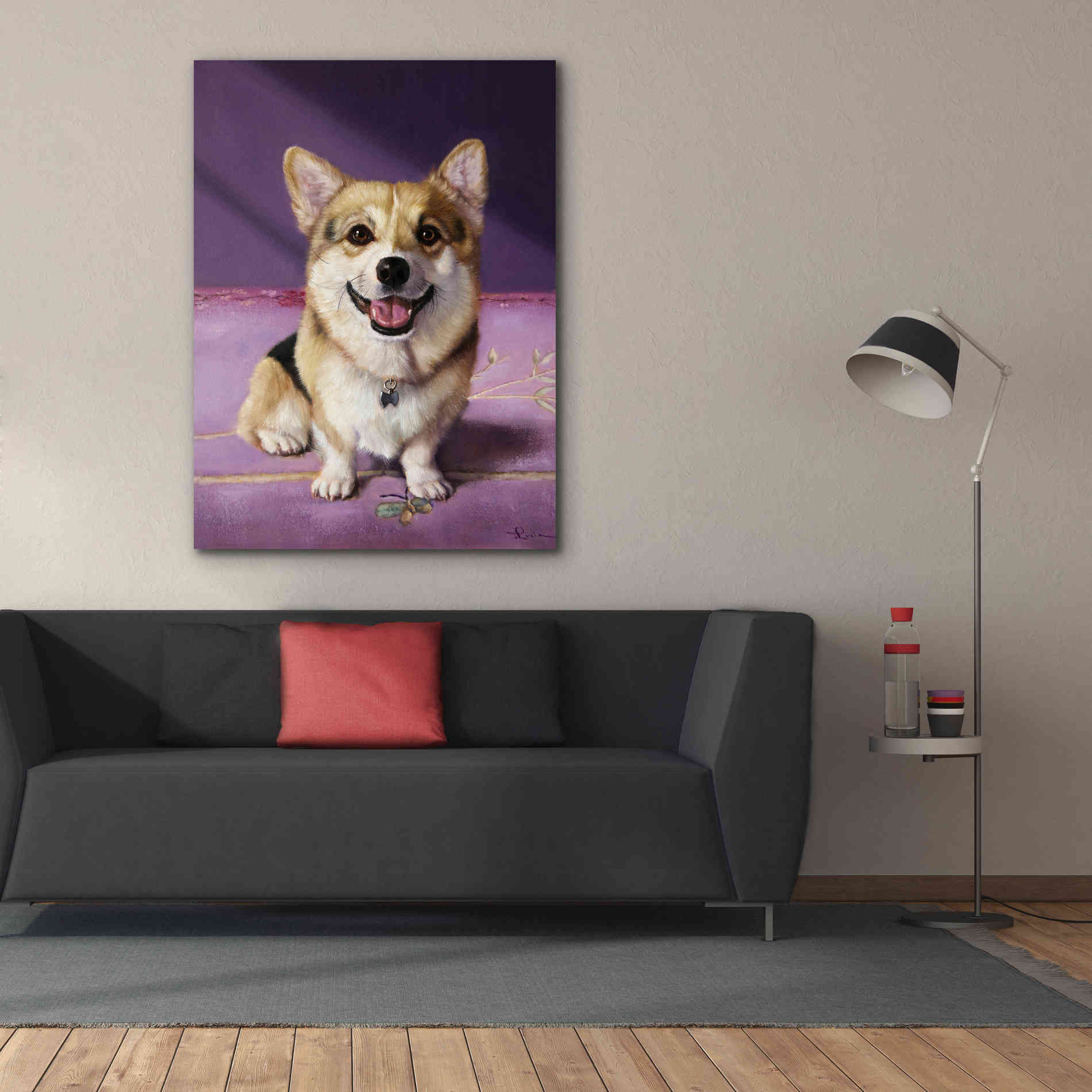'Winnie' by Lucia Heffernan, Canvas Wall Art,40x54