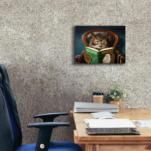 'Owl Porn' by Lucia Heffernan, Canvas Wall Art,16x12