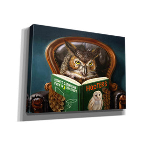 'Owl Porn' by Lucia Heffernan, Canvas Wall Art