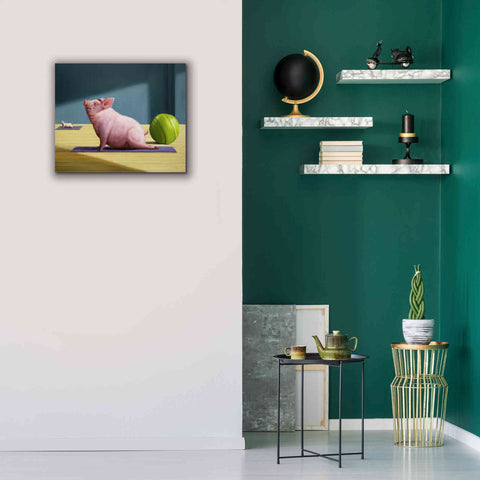 Image of 'Yoga With Friends' by Lucia Heffernan, Canvas Wall Art,24x20