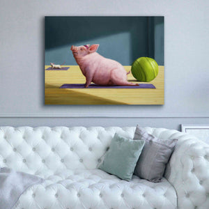 'Yoga With Friends' by Lucia Heffernan, Canvas Wall Art,54x40