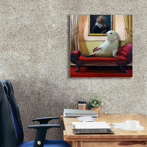 Image of 'Trophy Wife' by Lucia Heffernan, Canvas Wall Art,26x26