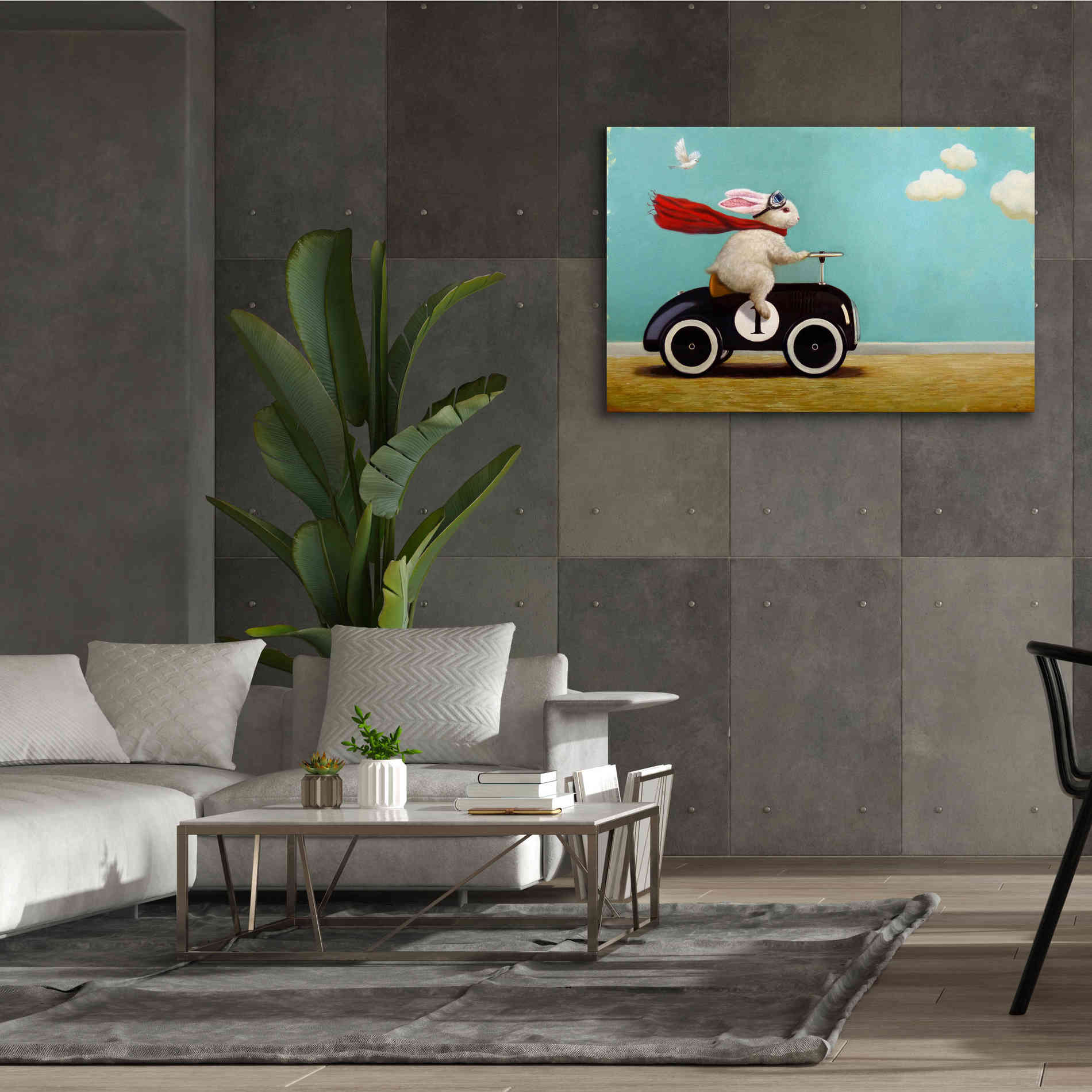 'Road Trip' by Lucia Heffernan, Canvas Wall Art,60x40