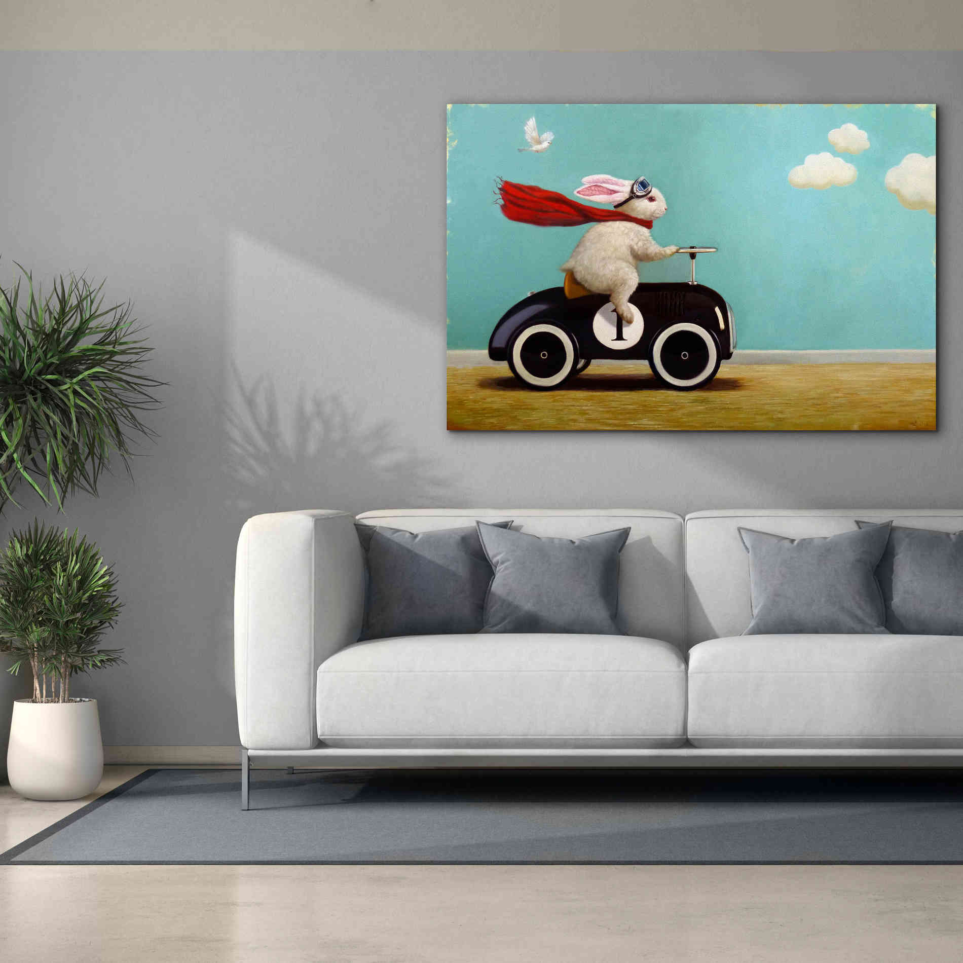 'Road Trip' by Lucia Heffernan, Canvas Wall Art,60x40