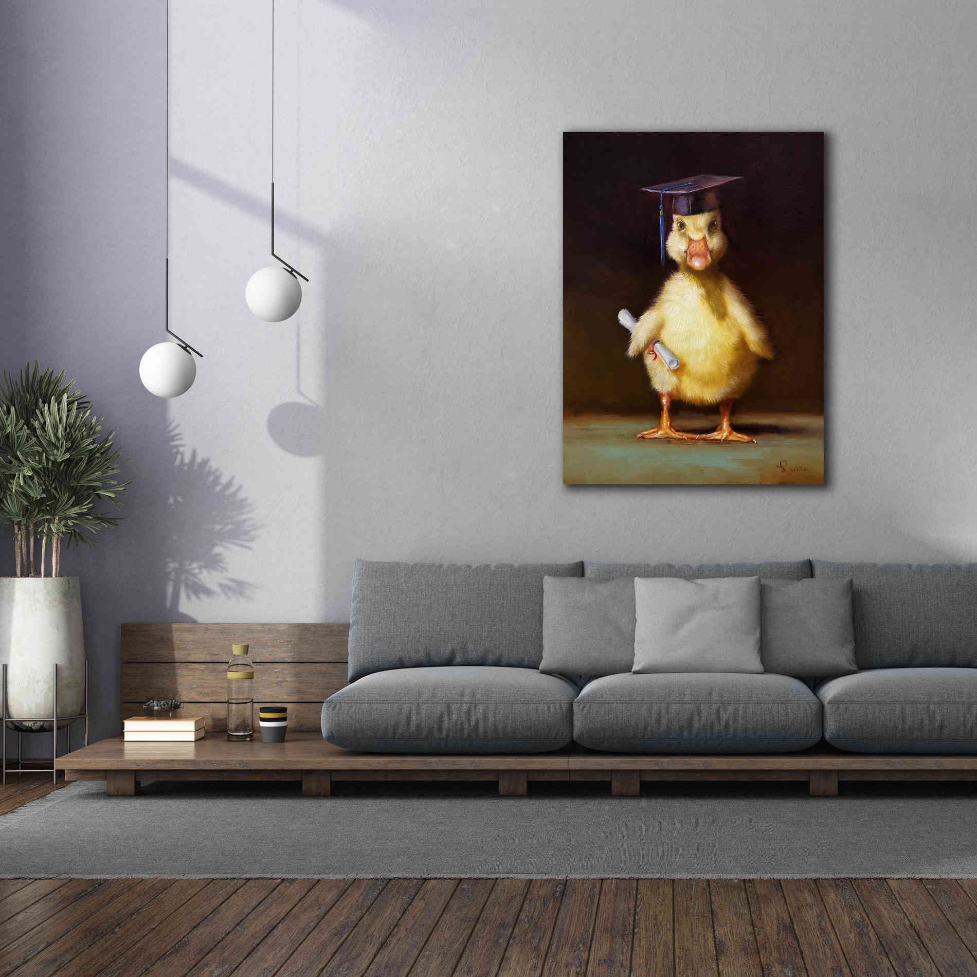 'The Graduate' by Lucia Heffernan, Canvas Wall Art,40x54