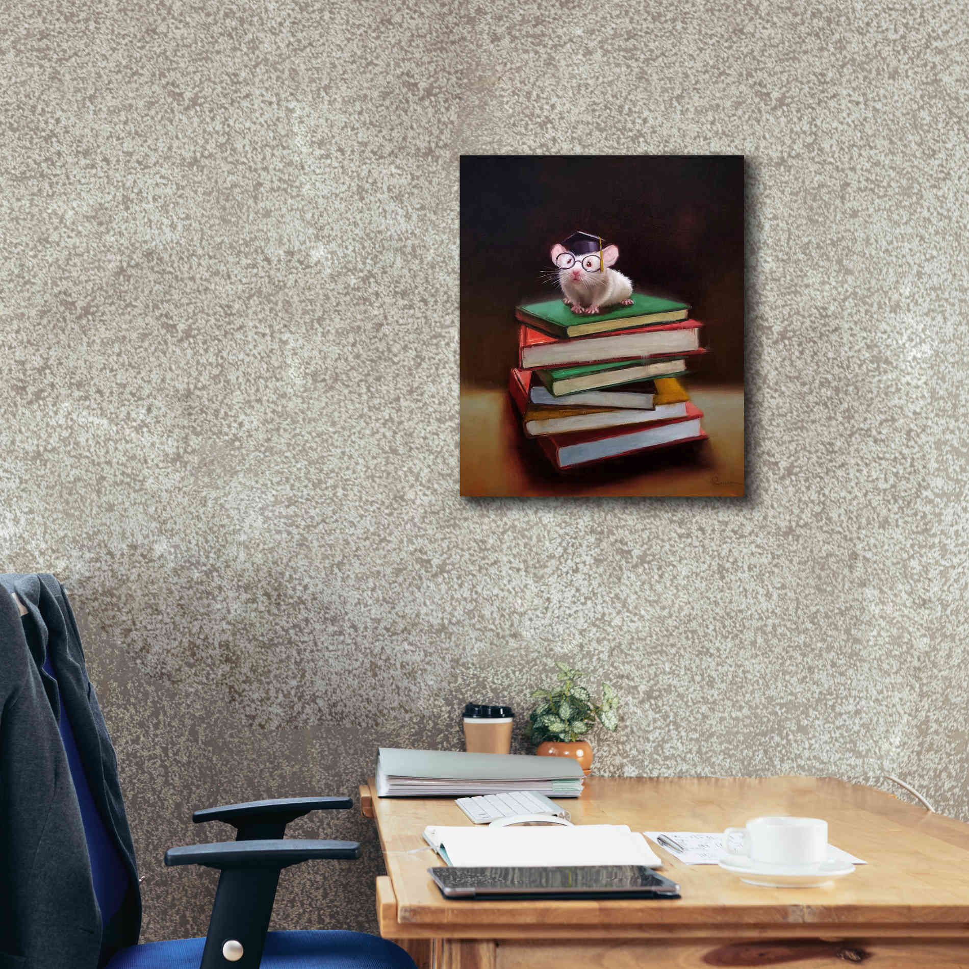 'The Valedictorian' by Lucia Heffernan, Canvas Wall Art,20x24